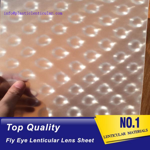 Buy cheap PLASTIC LENTICULAR sphere lenticular fly-eye lens sheet 360 3d lenticular manufacturer from wholesalers