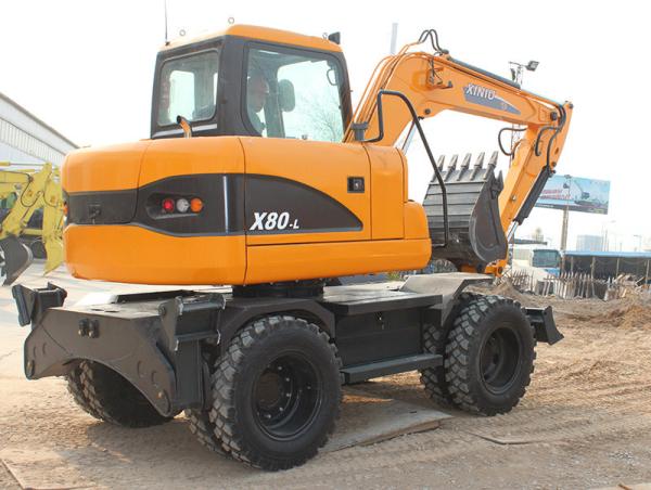 Buy cheap sell/supply new X80-L Wheel Excavator from wholesalers