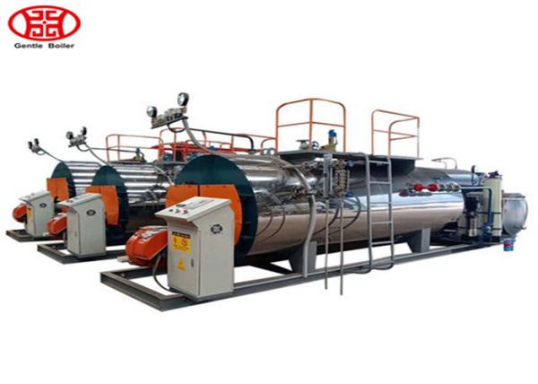 Buy cheap 1 Ton/H Horizontal Oil Or Gas Fired Steam Boiler For Hospital, School from wholesalers