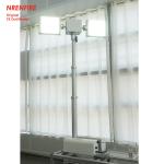 1.8m pneumatic telescopic mast light for fire vehicle, pan tilt light tower,
