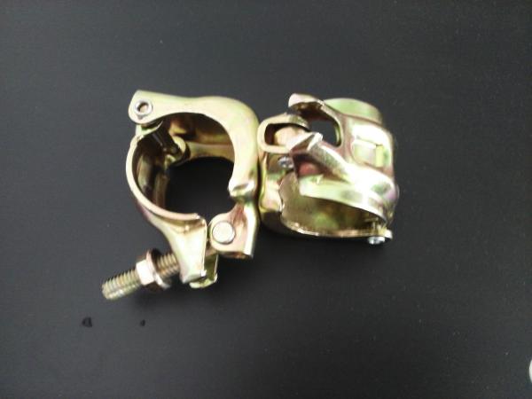 Buy cheap Japanese Type Double Pressed Swivel Coupler For Scaffolding Fixings 48.3mm Pipe from wholesalers
