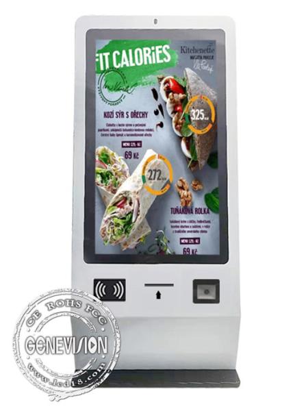 Buy cheap Desktop Restaurant Touch Screen Kiosk Self Service CE Certified from wholesalers