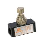 G1/8" - G1/2" Pneumatic Flow Control Valve RE Series Air Flow Regulator Valve