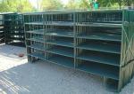 Powder Coated Horse Yard Panels Pre Hot Dipped Galvanized Steel Pipe Material
