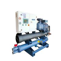 Buy cheap 140HP 140KW/Hr Industrial Screw Chiller 30KW Compressor Water Chiller product