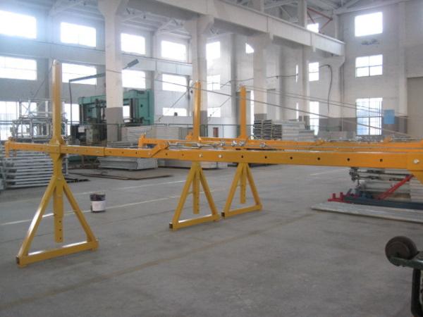 Lifting Suspension Mechanism Suspended Work Platform With Dipping Zinc / Painted