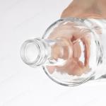 Logo Acceptable Glass Tequila Liquor Spirits Wine Bottles 500ml 750ml for