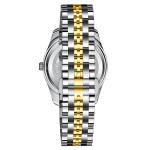 10.9mm Thickness Fashion Quartz Watches , 304L Stainless Steel Watch For Men