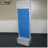 Buy cheap Customized Free Standing Slatwall Display Stands With Storage In Wood Metal from wholesalers