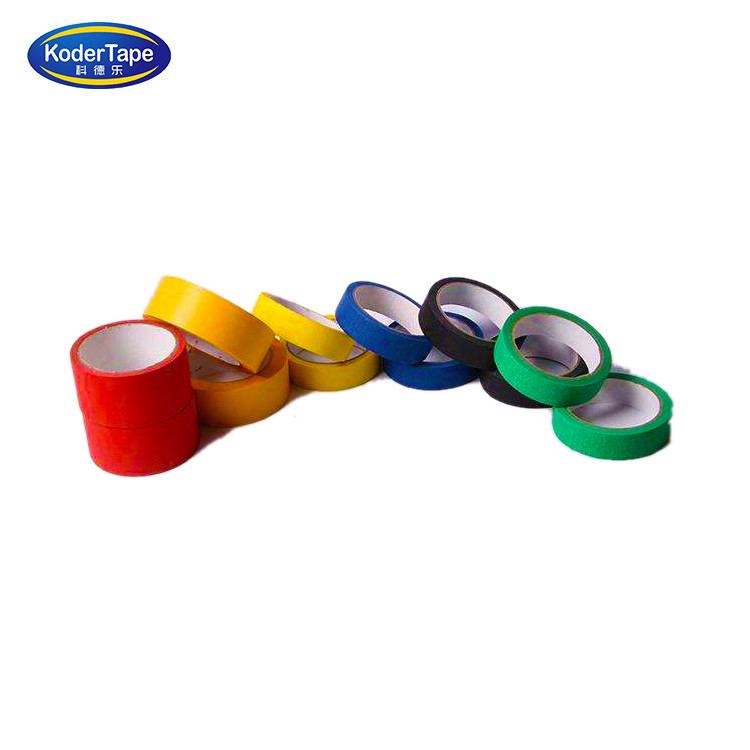 General Purpose Crepe Multi Colored Masking Tape Rainbow Colorful