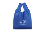 Customized 210D waterproof nylon foldable shopping bag thickened vest tote bag
