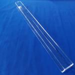 Transparent Heat Quartz Glass Crucible Ship 2.2g/Cm3 Fused Silica