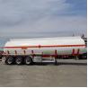 Buy cheap 3 Axle 42000 45000 Liters Aluminum Carbon Steel Oil Tanker Fuel Tank Semi Trailer Oil Tank Truck Trailer from wholesalers