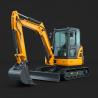 Buy cheap Bucket 0.23Cbm 6 Ton XE60D Mini Hydraulic Excavator from wholesalers