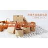 Buy cheap 70g food grade brown kraft paper bag with customized logo printing, Pinch Bottom Paper Bag, Greaseproof Paper Bag with L from wholesalers