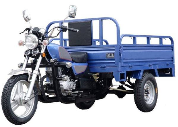 Buy cheap Gasline Cargo Motorbike 3 Wheel Motorized Tricycle Open Body Type For Adults from wholesalers
