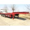 Buy cheap 2 Axle 3 Axle 80 Ton 60ton Q235 Steel Low Bed Semi Trailer from wholesalers