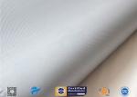 Thermal Insulation Materials 31OZ 0.85MM Grey Silicone Coated Fiberglass Fabric
