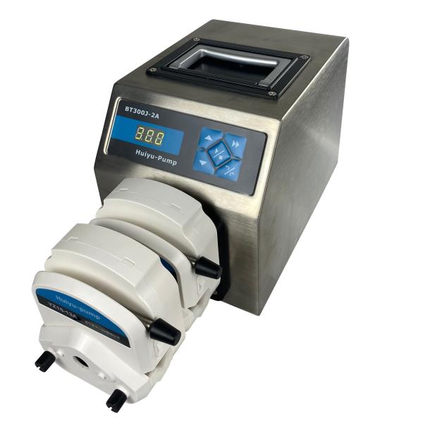 Buy cheap RS485 IP55 Dual Channels Peristaltic Liquid Pump With Silicone Tubing from wholesalers