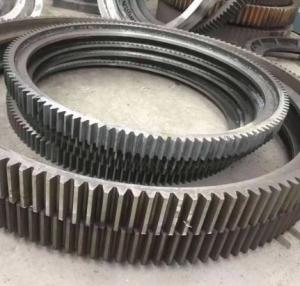 China Customizable Rotary Kiln And Mill Girth Gear Ring Gear Pinion Gear on sale