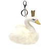 Buy cheap CPSIA Stuffed Swan Princess Flash Key Chain For Girls from wholesalers