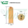 Buy cheap TPU Rfid Livestock Tags Cattle Sheep Ear Tag Animal Tagger With Laser Printing from wholesalers