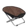 Buy cheap Folding Black Elevated Dog Bed Chair Portable Round Elevated Cat Bed Waterproof Puppy Papasan Chair Pet from wholesalers