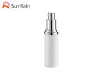 White 15ml 30ml 50ml Cream Pump Bottle Packaging For Cosmetics Alum Cap