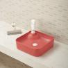 Buy cheap Surface Resistant Stain Scratch Washbasin Square Above Grey Counter Sink from wholesalers