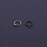 Buy cheap New Style Body Piercing Jewelry Synthetic Opal Nose Hoop Rings Set from wholesalers