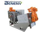Buy cheap Industrial Clog Free Screw Press Sludge Dewatering System Wastewater Treatment from wholesalers