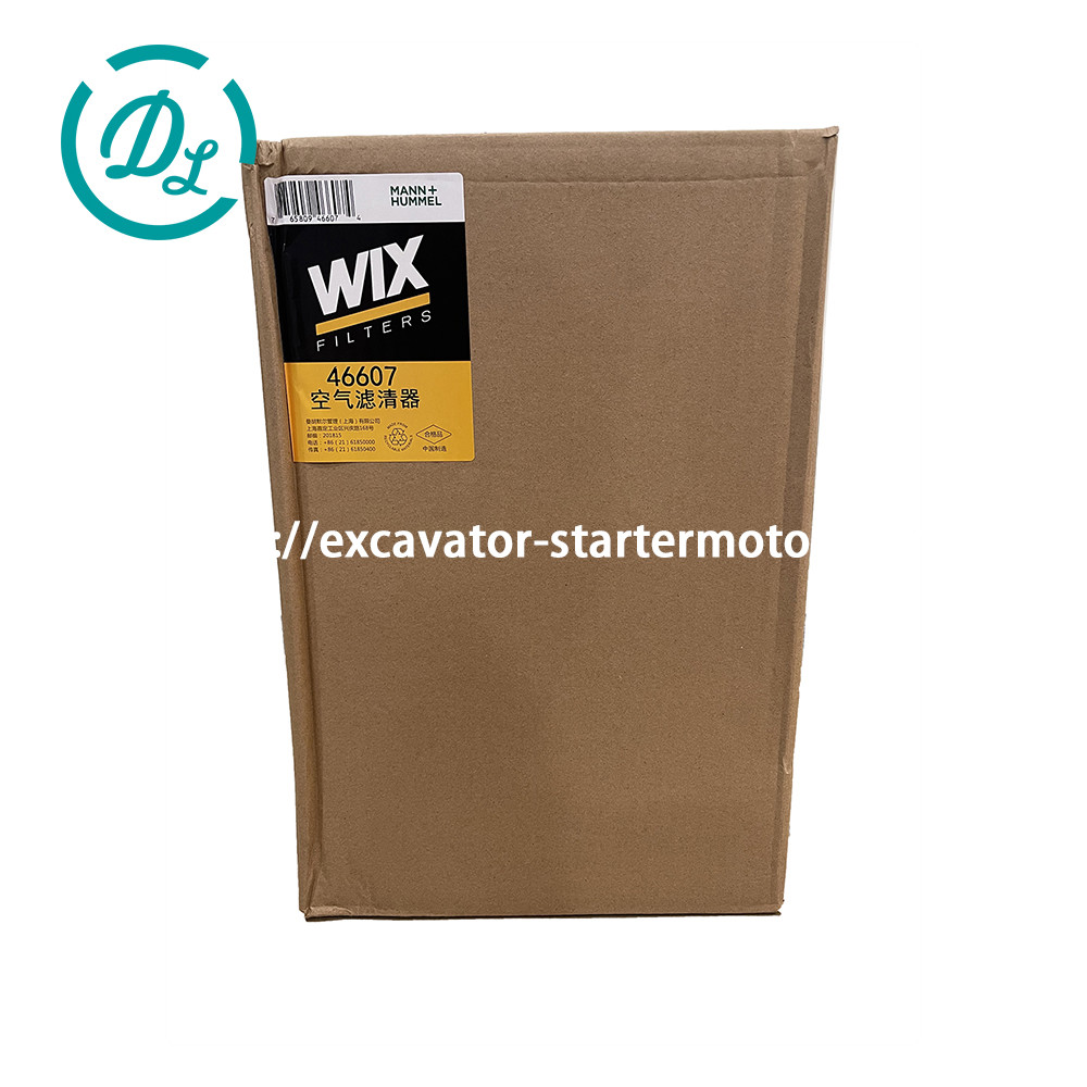 Excavator Spare Parts 49708 Part Number Wix Alternative Air Filter