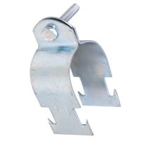 Buy cheap Stainless Steel EMT Conduit Fittings Galvanized Stationary Strut Pipe Clamps product