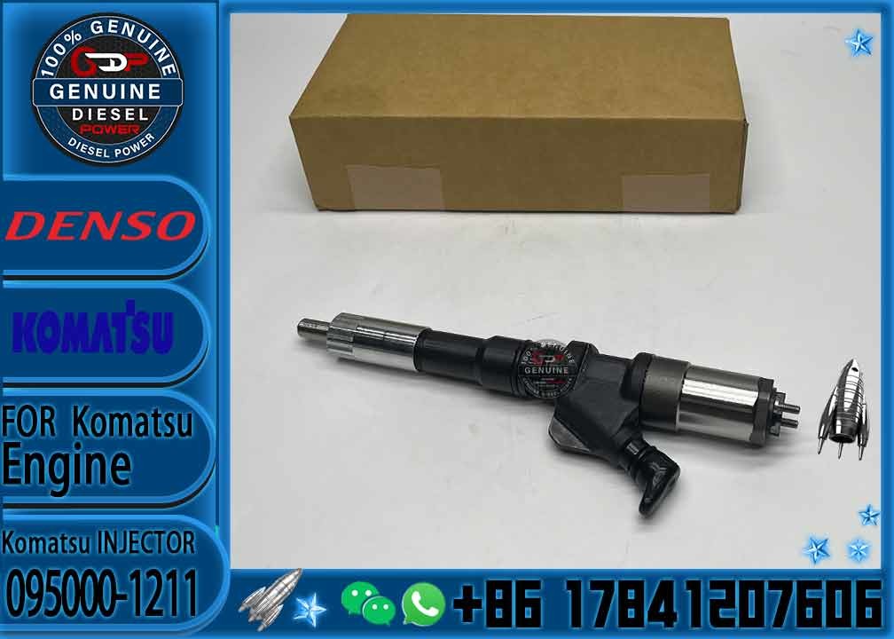 Common rail injector 0950001211 0950000800 6156113100 6156113300 095000-1211 095000-0800 6156-11-3100 6156-11-3300 For K