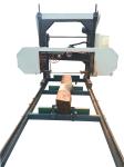 wood working machine electric portable horizontal band saw mill