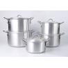 Buy cheap Sgs 7pcs Induction Stovetop Pan Aluminium Saucepan Sets from wholesalers