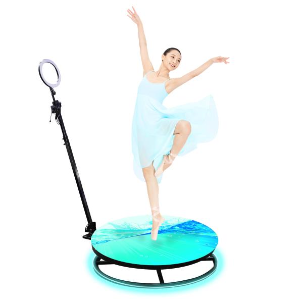 Buy cheap Fill Light Portable 360 Photo Booth Camera Ipad Selfie Video Free Accessories from wholesalers