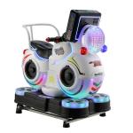 US Plug Metal Acrylic Plastic Coin Operated Rocking Car Kiddy Rides Swing Game