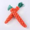 Buy cheap Braided Carrot Cotton Knotted Rope Toy Bite Resistant from wholesalers
