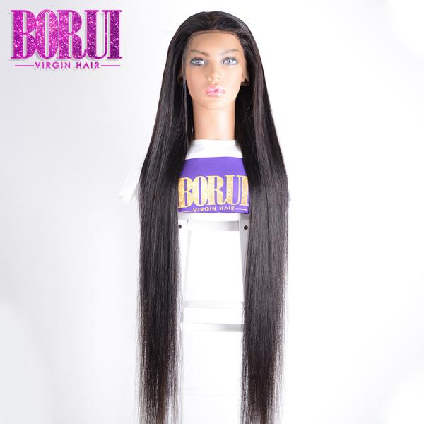 Buy cheap 10A straight Unprocessed Brazilian Virgin Hair Full Lace Human Hair Wigs from wholesalers