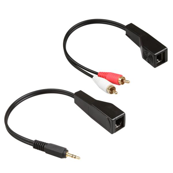Buy cheap RCA Audio Signal 3.5 MM Stereo Cable Red White Color Fit Cat5 Cat6 Cat7 Cat8 from wholesalers