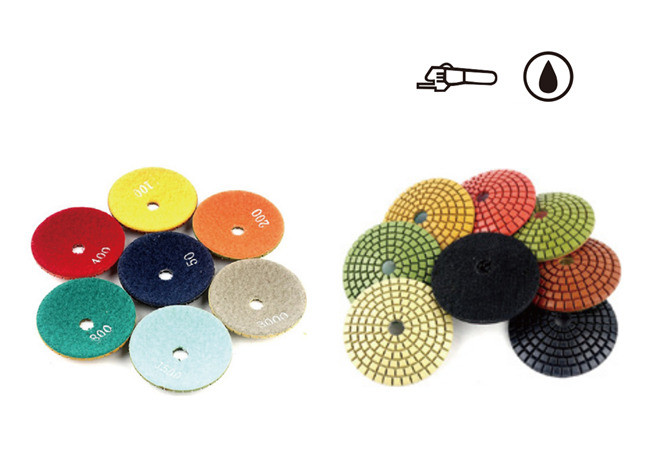 7 Step Granite Wet Polishing Pads