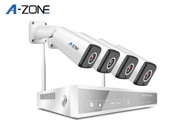 Buy cheap IP66 Waterproof Wireless CCTV Camera Kit 4 Channel Nvr Camera System With Recorder from wholesalers