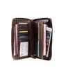 Buy cheap ROHS Alligators Carteras Mens Thin Leather Wallet Handmade Crocodile Skin 21x12cm from wholesalers
