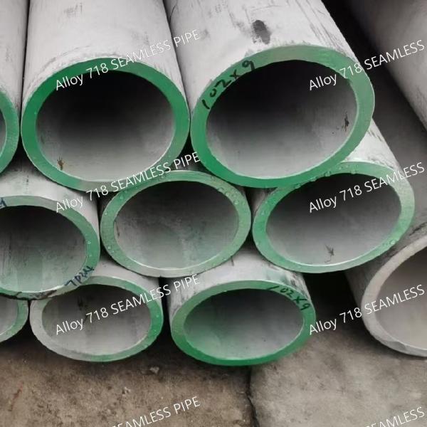 Buy cheap Nickel Alloy 718 Seamless Steel Pipe Tube DN10 - DN300 Custom Cutting Any Length from wholesalers