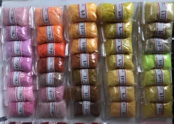 100% Pure Regenerated Polyester Fiber 2.5D x 51mm Anti Distortion Polyester Raw