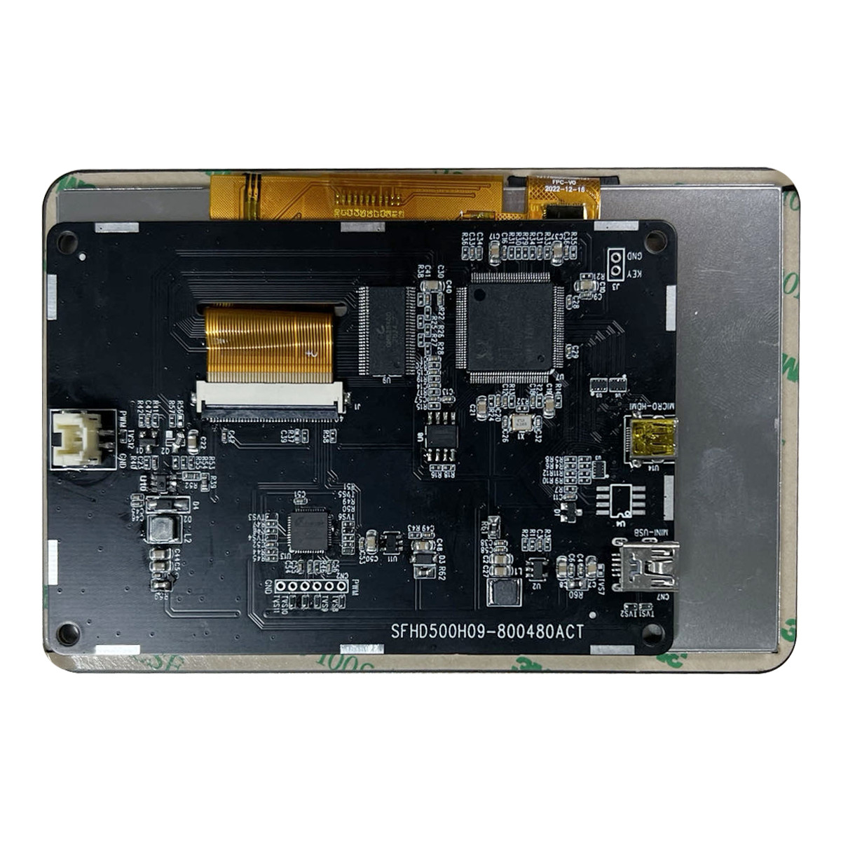 5" Raspberry Pi Compatible HDMI TFT Touchscreen Display 800x480 IPS