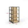 Buy cheap OEM 15mm Thickness Wooden Display Rack Powder Coated from wholesalers