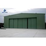 Q235B/Q345B Low Carbon Steel Prefabricated Light Metal Frame Aircraft Hangar