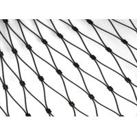 Buy cheap Ferrule Black Oxide Wire Rope Coated 316l Stainless Steel diamond mesh fencing product
